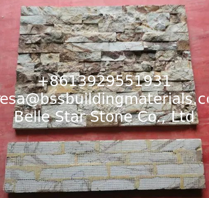 Forest Brown Sandstone Culture Stone,sandstone ledgestone,natural stacked stone,sandstone stone panels,stone cladding