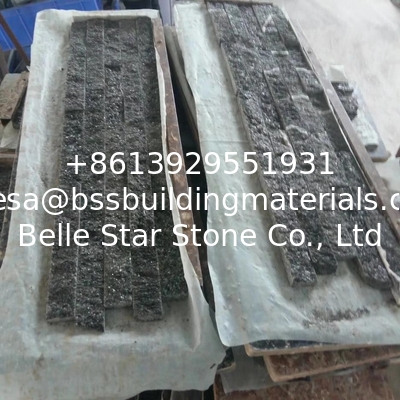 Black Diamond Quartzite Thin Stone Veneer,Quartzite Culture Stone,Black Stone Panels,Quartzite Ledgestone,Stone Cladding