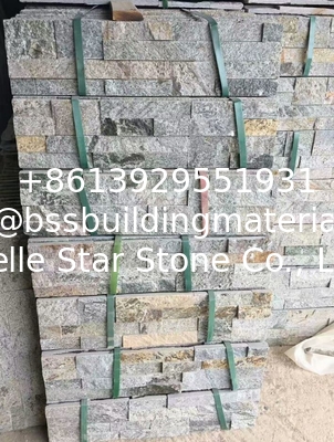 Colorful Forest Quartzite Culture Stone,Quartzite Ledgestone,Natural Stacked Stone,Real Stone Cladding,Thin Stone Veneer