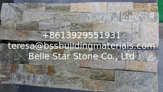 Colorful Forest Quartzite Culture Stone,Quartzite Ledgestone,Natural Stacked Stone,Real Stone Cladding,Thin Stone Veneer