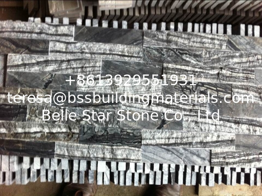 Black forest marble ledgestone,black wooden marble stone cladding,black marble stacked stone,marble culture stone