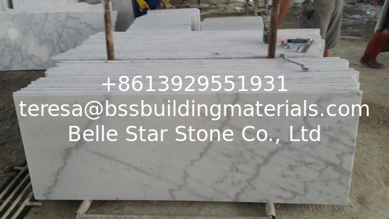 Guangxi White Marble Slabs,Chinese Carrara Marble, White Marble Slabs, Polished White Marble Slabs,China White Marble