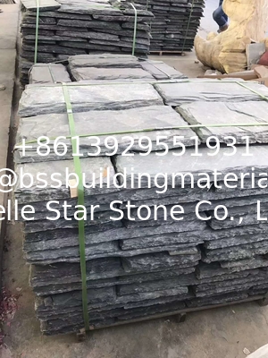 Black Slate Wall Top Stone,Natural Black Wall Caps,Outdoor Retaining Wall Tops,Landscaping Wall Cap Stone