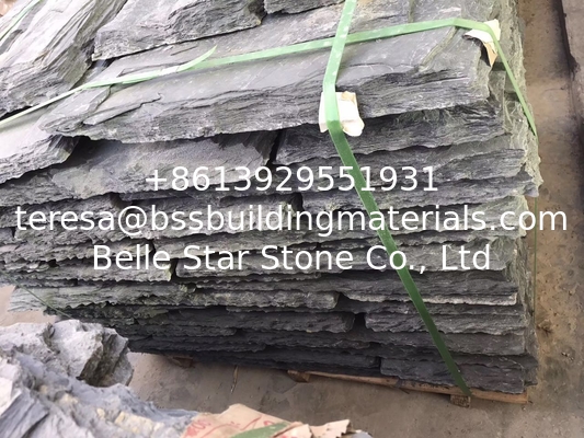 Black Slate Wall Top Stone,Natural Black Wall Caps,Outdoor Retaining Wall Tops,Landscaping Wall Cap Stone