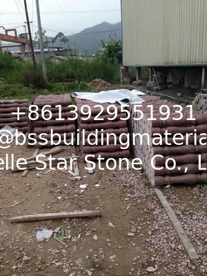 G562 Crown Red Granite Baluster, Maple Leaf Red Granite Balustrade, China Capao Bonito Granite Railing