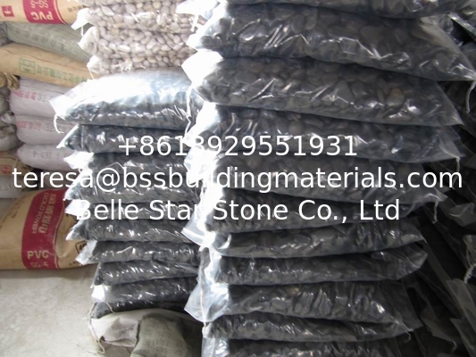 Water Washed Black Pebble Stones,Black Cobble Stones,Black River Stones,Cobble River Pebbles,Landscaping Pebbles