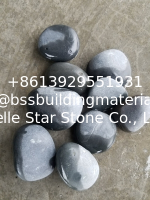 Water Washed Black Pebble Stones,Black Cobble Stones,Black River Stones,Cobble River Pebbles,Landscaping Pebbles