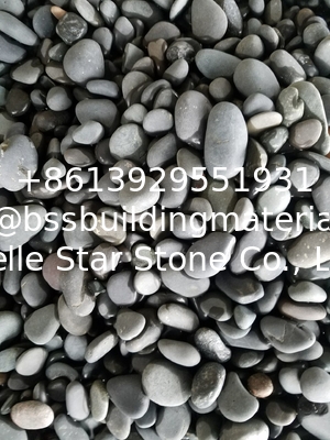 Water Washed Black Pebble Stones,Black Cobble Stones,Black River Stones,Cobble River Pebbles,Landscaping Pebbles