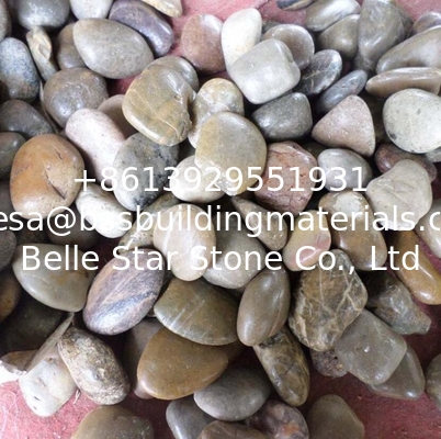 Polished Pebble Stones,Colorful Cobble Stones,Multicolor River Stones,Cobble River Pebbles,Landscaping Pebbles
