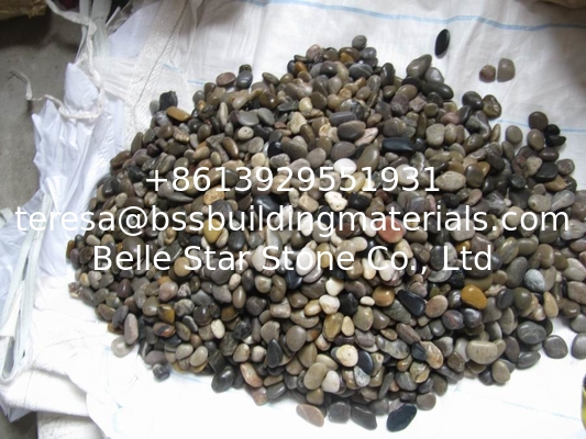 Polished Pebble Stones,Colorful Cobble Stones,Multicolor River Stones,Cobble River Pebbles,Landscaping Pebbles
