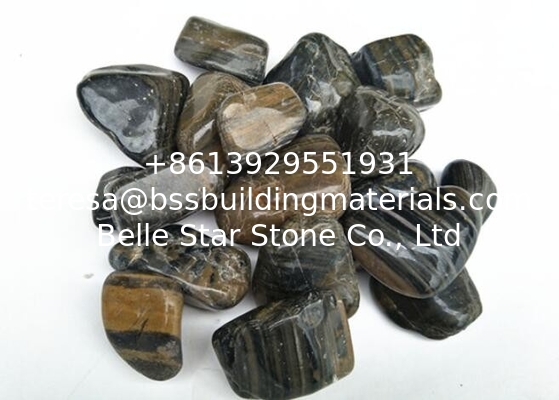Polished Pebble Stones with Grain, Cobble Stones, River Stones,Cobble River Pebbles,Landscaping Pebbles