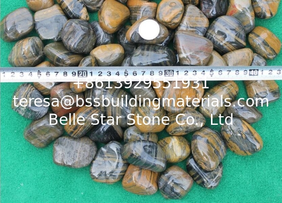 Polished Pebble Stones with Grain, Cobble Stones, River Stones,Cobble River Pebbles,Landscaping Pebbles