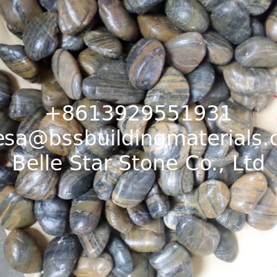 Polished Pebble Stones with Grain, Cobble Stones, River Stones,Cobble River Pebbles,Landscaping Pebbles
