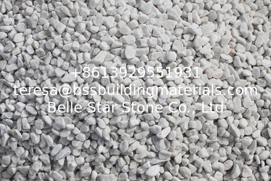 White Gravel,White Crushed Stone,Broken Stones,White Machine-Made Pebbles,Landscaping Gravels