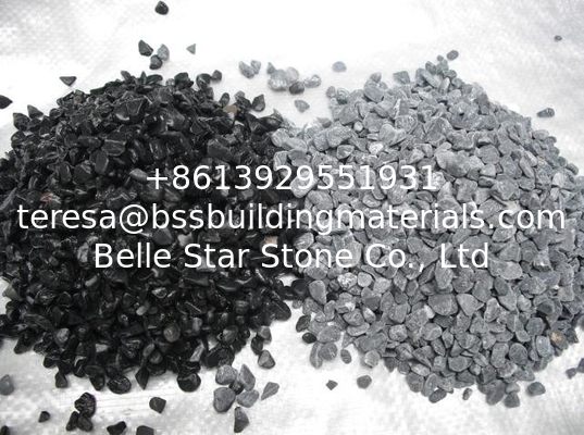Black Gravel,Black Crushed Stone,Broken Stones,Black Machine-Made Pebbles,Landscaping Gravels