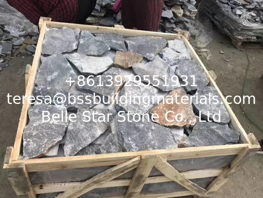 New Oyster Quartzite Random Flagstone,Quartzite Irregular Flagstone,Crazy Stone,Landscaping Random Stone