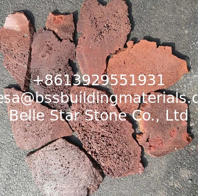 Red/Brown Lava Stone Random Flagstones,Lava Irregular Flagstones,Basalt Crazy Stones,Lava Random Stones