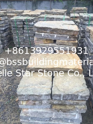 New Yellow Slate Stepping Stones,Yellow Stepping Stairs,Yellow Patio Stones,Slate Pavement,Stone Pavers