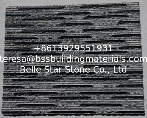 Black Marble Stone Panels,Black Onyx Waterfall Shape Ledgestone,Marble Wall Panels,Black Stone Cladding