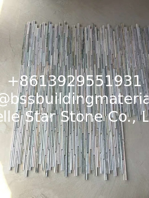 Oyster Quartzite Mosaic,Natural Stone Mosaic Pattern,Mosaic Wall Tiles,Interior Stone Mosaic