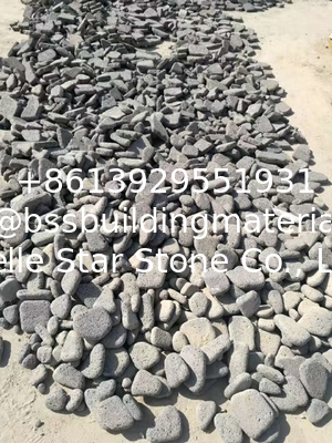 Black Lava Stone Mosaic,Natural Stone Mosaic Pattern,Basalt Mosaic Wall Tiles,Interior Stone Mosaic