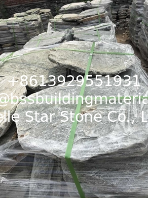 Green Slate Round Stepping Stones,Natural Stone Pavers,Garden Stepping Pavement,Landscaping Stepping Paving Stone