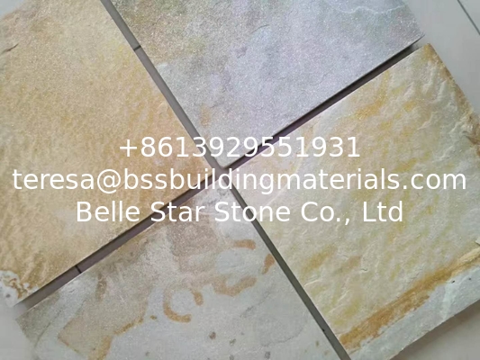 Yellow Gold Quartzite Tiles,Stone Flooring Tiles,Quartzite Wall Tiles,Yellow Stone Floor Tiles