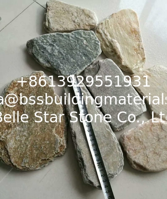 Oyster Quartzite Tumbled Random Flagstone,Quartzite Irregular Flagstone Patio,Crazy Stone,Landscaping Stone