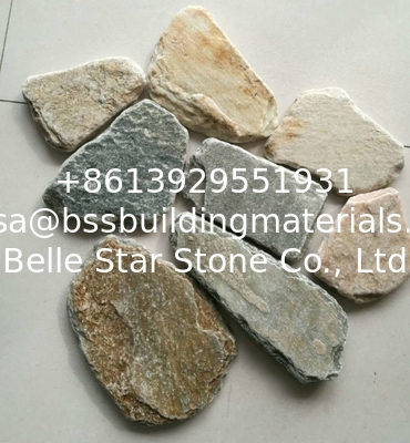 Oyster Quartzite Tumbled Random Flagstone,Quartzite Irregular Flagstone Patio,Crazy Stone,Landscaping Stone