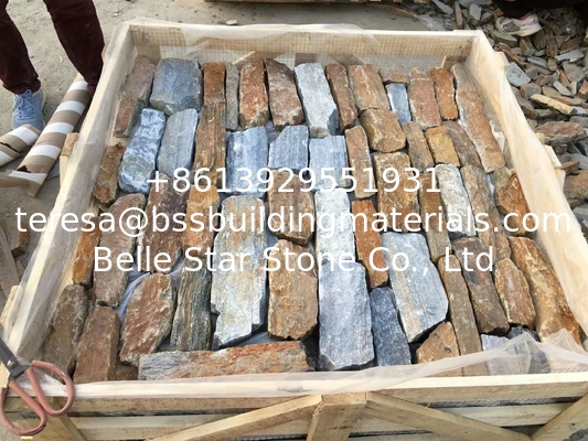 Rustic/Blue Quartzite Field Stone,Quartzite Field Stone Veneer,Natural Loose Ledgestone,Random Stone Cladding