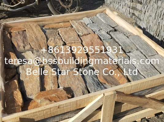Rustic/Navy Quartzite Field Stone,Quartzite Field Stone Veneer,Natural Loose Ledgestone,Random Stone Cladding