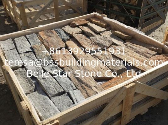 Rustic/Navy Quartzite Field Stone,Quartzite Field Stone Veneer,Natural Loose Ledgestone,Random Stone Cladding