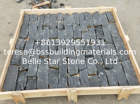 Black Quartzite Field Stone, Random Quartzite Stone Veneer, Natural Loose Ledger Stone Corner Stone