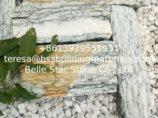 Lotus Green Marble Field Stone,Jade Green Marble Fieldstone Veneer,Green Loose Stone,Marble Loose Ledgestone