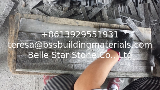 Grey Quartzite Stacked Stone,Outdoor Culture Stone Panel,Indoor Thin Stone Veneer,Real Ledgestone