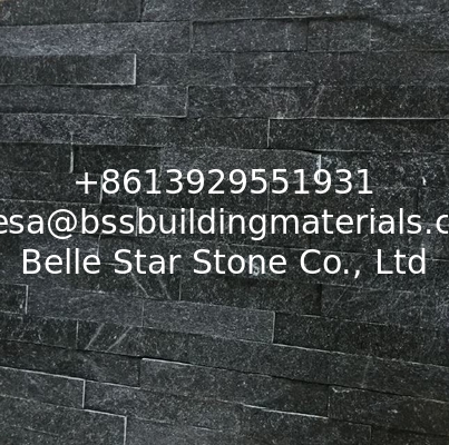 Black Quartzite Stone Cladding,Black Quartzite Stacked Stone,Black Quartzite Culture Stone,Stone Veneer