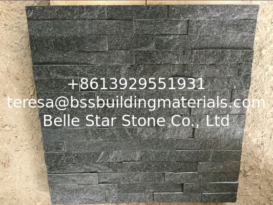 Black Quartzite Stone Cladding,Black Quartzite Stacked Stone,Black Quartzite Culture Stone,Stone Veneer