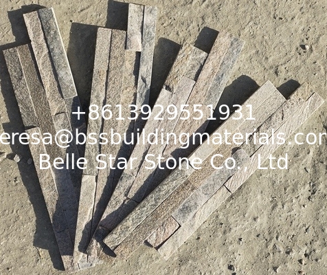 Pink Quartzite Split Face Stone Cladding,Pink Thin Stone Veneer,Quartzite Zclad Stone Panels,Stacked Stone