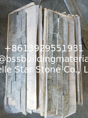 Grey Quartzite Culture Stone,Grey Thin Stone Veneer,Quartzite Stacked Stone,Natural Stone Cladding,Ledgestone
