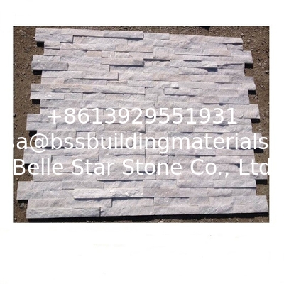 Snow White Quartzite Zclad Stacked Stone,Super White Quartzite Culture Stone,White Stone Veneer,Stone Cladding