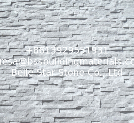 Snow White Quartzite Zclad Stacked Stone,Super White Quartzite Culture Stone,White Stone Veneer,Stone Cladding