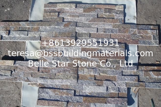 Rustic Quartzite Stone Panels,Quartzite Zclad Stone Cladding,Rustic Stone Veneer,Natural Culture Stone,Stacked Stone