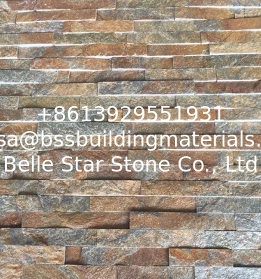 Rustic Quartzite Stone Panels,Natural Quartzite Stone Cladding,Real Stacked Stone,Thin Stone Veneer,Rustic Ledger Panels