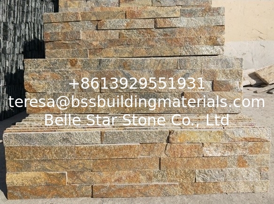 Rustic Quartzite Stone Panels,Natural Quartzite Stone Cladding,Real Stacked Stone,Thin Stone Veneer,Rustic Ledger Panels