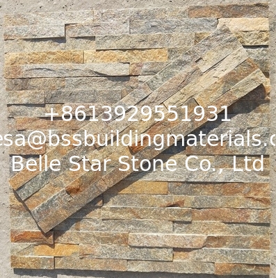 Rustic Quartzite Stone Panels,Natural Quartzite Stone Cladding,Real Stacked Stone,Thin Stone Veneer,Rustic Ledger Panels
