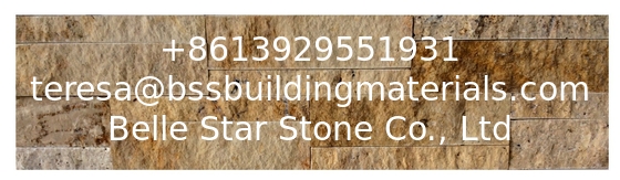 Yellow Limestone Culture Stone,China Travertine Ledger Panels,Marble Stacked Stone,Yellow Stone Panels,Stone Cladding