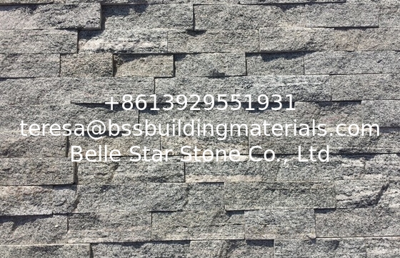 Dark Grey Granite Stone Cladding,Natural Granite Culture Stone,Outdoor/indoor Stone Panels,Stacked Stone