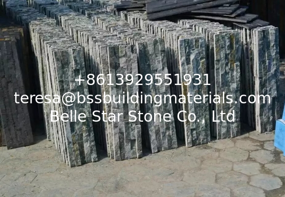 China Marble Ledgestone,Lotus Green Culture Stone,Natural Marble Stacked Stone,Green Stone Cladding,Stone Veneer