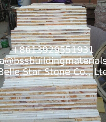 Natural Mini Stacked Stone,Mixed Materials/Colors Waterfall Shape Ledgestone,Real Stone Veneer,Culture Stone,Stone Panel