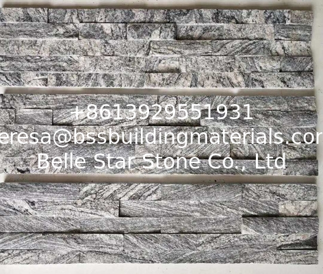 China Juparana Granite Ledgestone,Multicolor Grain Stone Cladding,Natural Granite Stone Veneer,Juparana Stacked Stone